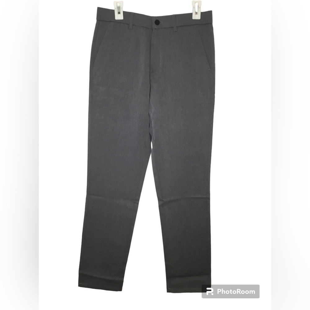 Plaid and Plain Men’s Pants - Size 32x32 -Heather Grey - NWT